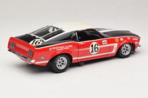 Ford Mustang Boss 302 #16 Bud Moore Engineering G. Follmer Trans-Am 1969 OEM 1:18 FORD006 メタル - 画像 3/8