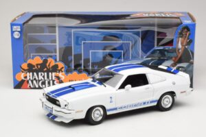 Ford Mustang II Cobra II Charlie's Angels Movie Greenlight 1:18 12880 メタル - 画像 8/8