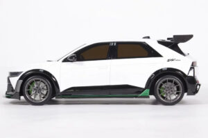 Hyundai Ioniq 5 N DK Edition Atlas White Matt Otto 1:18 OT1227 レジン - 画像 3/5