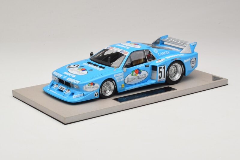 Lancia Beta Montecarlo Turbo #51 H. Heyer DRM Zolder 1980 Top Marques 1:18 CK920188 レジン
