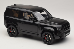 Land Rover Defender 90 L663 P400 X-Dynamic HSE Santorini Black GT Spirit 1:18 GT992 レジン - 画像 4/6