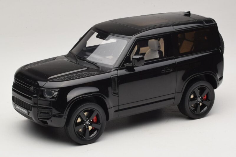 Land Rover Defender 90 L663 P400 X-Dynamic HSE Santorini Black GT Spirit 1:18 GT992 レジン