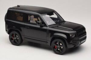 Land Rover Defender 90 L663 P400 X-Dynamic HSE Santorini Black GT Spirit 1:18 GT992 レジン - 画像 4/6