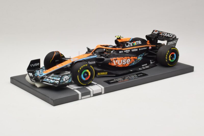 McLaren MCL36 #4 L. Norris Abu Dhabi GP 2022 Minichamps 1:18 537224004 レジン