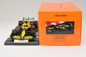 McLaren MCL38 #4 L. Norris Monaco GP Winner 2024 Minichamps 1:18 537242604 レジン - 画像 6/7