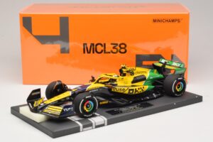 McLaren MCL38 #4 L. Norris Monaco GP Winner 2024 Minichamps 1:18 537242604 レジン - 画像 7/7