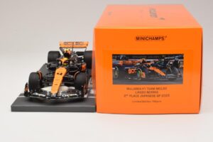 McLaren MCL60 #4 L. Norris 2nd Place Japanese GP 2023 Minichamps 1:18 537233504 レジン - 画像 6/7