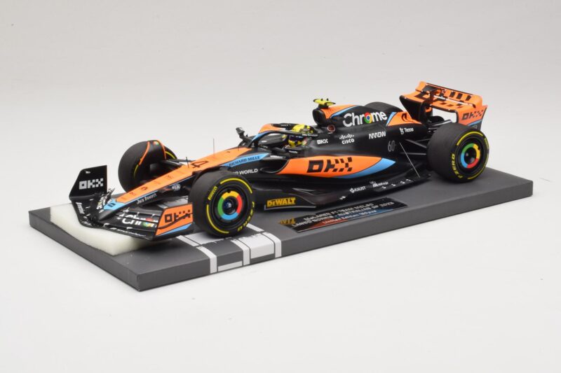 McLaren MCL60 #4 L. Norris Australian GP 2023 Minichamps 1:18 537232104 レジン