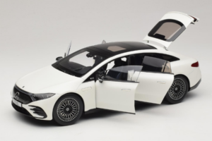 Mercedes EQS V297 Manufaktur Opalite White NZG 1:18 B66961049 メタル - 画像 2/8