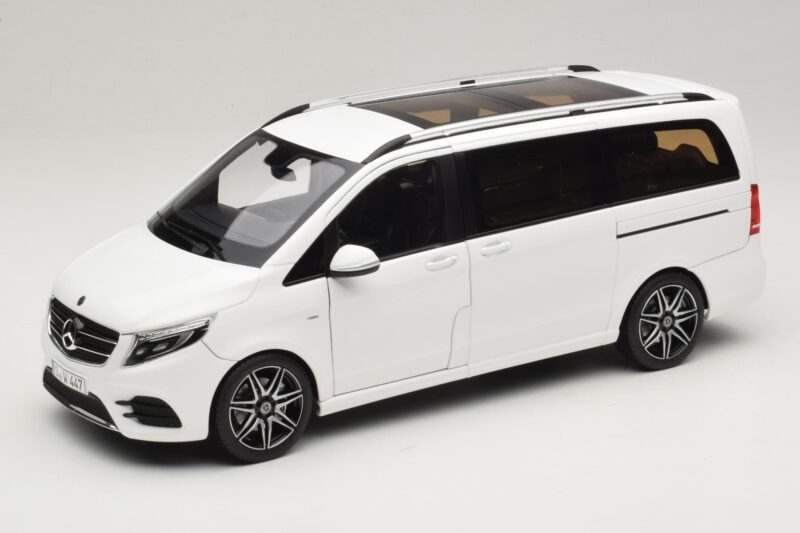 Mercedes V-Class W447 AMG Line ホワイト Norev 1:18 183876 メタル