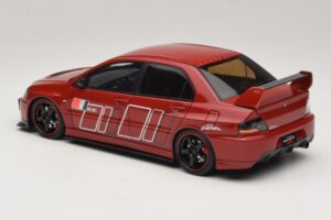Mitsubishi Lancer Evolution IX MR Fast & Furious レッド Ignition Model 1:18 2374 レジン - 画像 5/6