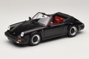 Porsche 911 3.2 Carrera カブリオレ ブラック Minichamps 1:18 100063035 メタル