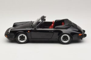 Porsche 911 3.2 Carrera カブリオレ ブラック Minichamps 1:18 100063035 メタル - 画像 4/8