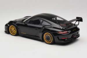 Porsche 911 992 GT3 RS Manthey Racing ブラック ゴールドホイール Minichamps 1:18 MR-911-GT3RS-1804 メタル - 画像 5/6