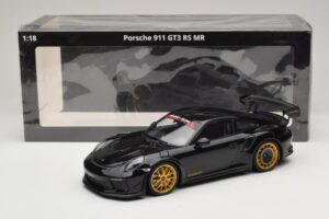 Porsche 911 992 GT3 RS Manthey Racing ブラック ゴールドホイール Minichamps 1:18 MR-911-GT3RS-1804 メタル - 画像 6/6