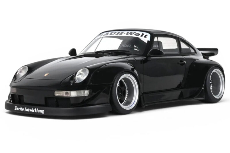 Porsche 911 993 RWB ブラック GT Spirit 1:18 GT587 レジン