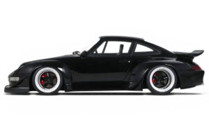Porsche 911 993 RWB ブラック GT Spirit 1:18 GT587 レジン - 画像 3/5