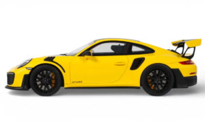 Porsche 911 GT2 RS 991.2 Nurburgring Lap Record イエロー GT Spirit 1:18 GT972 レジン - 画像 3/5