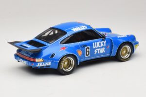 Porsche 911 RSR #6 Wallys Jeans Nurburgring 1974 Spark 1:18 18S088 レジン - 画像 2/6