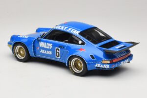 Porsche 911 RSR #6 Wallys Jeans Nurburgring 1974 Spark 1:18 18S088 レジン - 画像 5/6