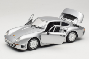 Porsche 959 シルバー Tonka 1:18 22213 メタル - 画像 2/8