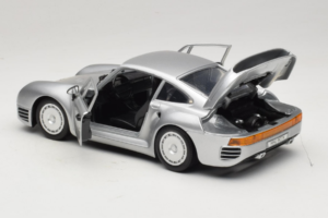 Porsche 959 シルバー Tonka 1:18 22213 メタル - 画像 5/8