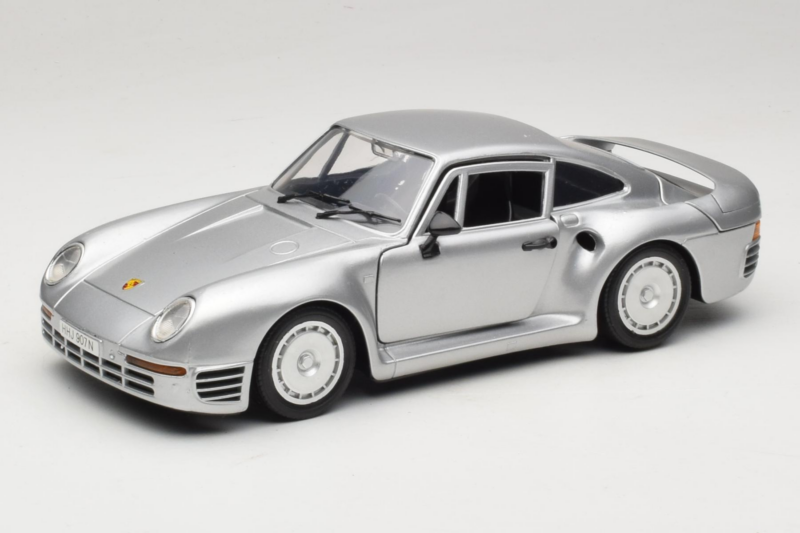 Porsche 959 シルバー Tonka 1:18 22213 メタル