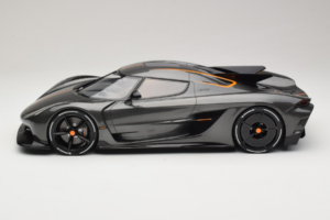 Koenigsegg Jesko Absolut 0-400-0 km/h Record Graphite Grey GT Spirit 1:18 GT575 レジン - 画像 3/6