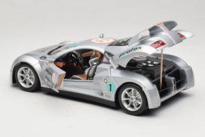 Giugiaro Prima シルバー Bburago 1:18 33130 メタル - 画像 5/8