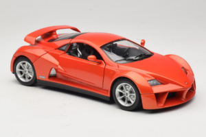 Giugiaro Prima オレンジ Bburago 1:18 33130-M1 メタル - 画像 6/8
