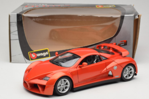 Giugiaro Prima オレンジ Bburago 1:18 33130-M1 メタル - 画像 8/8