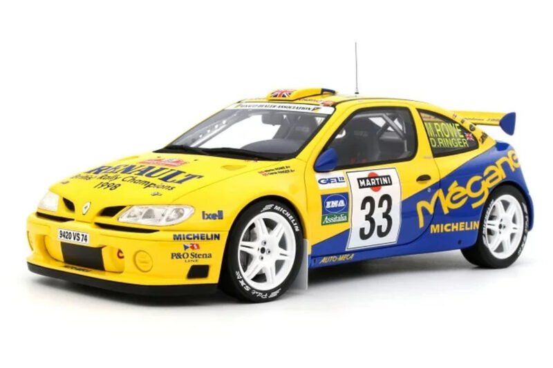 Renault Megane Maxi #33 P. Bugalski / J-P. Chiaroni Rally Sanremo 1998 Otto 1:18 OT1195 レジン