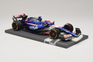 Visa Cash App RB VCARB 01 A. Iwasa FP1 Japanese GP 2024 Minichamps 1:18 117240440 レジン - 画像 4/7