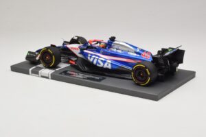 Visa Cash App RB VCARB 01 A. Iwasa FP1 Japanese GP 2024 Minichamps 1:18 117240440 レジン - 画像 5/7