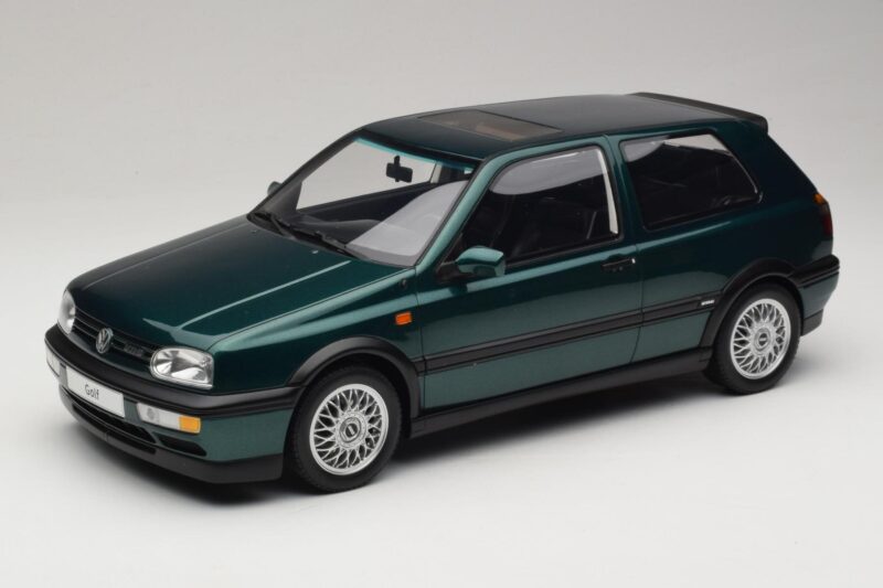 Volkswagen Golf Mk3 VR6 Carat Dragon Green Otto 1:12 G099 レジン
