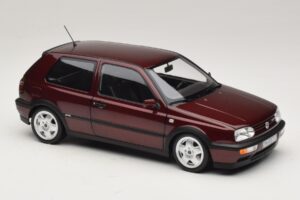 Volkswagen Golf VR6 Mk3 Indian Red 限定版 Norev 1:18 188505 メタル - 画像 6/8