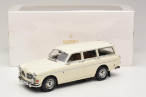 Volvo Amazon ワゴン Pearl White Norev 1:18 188750 メタル - 画像 6/6