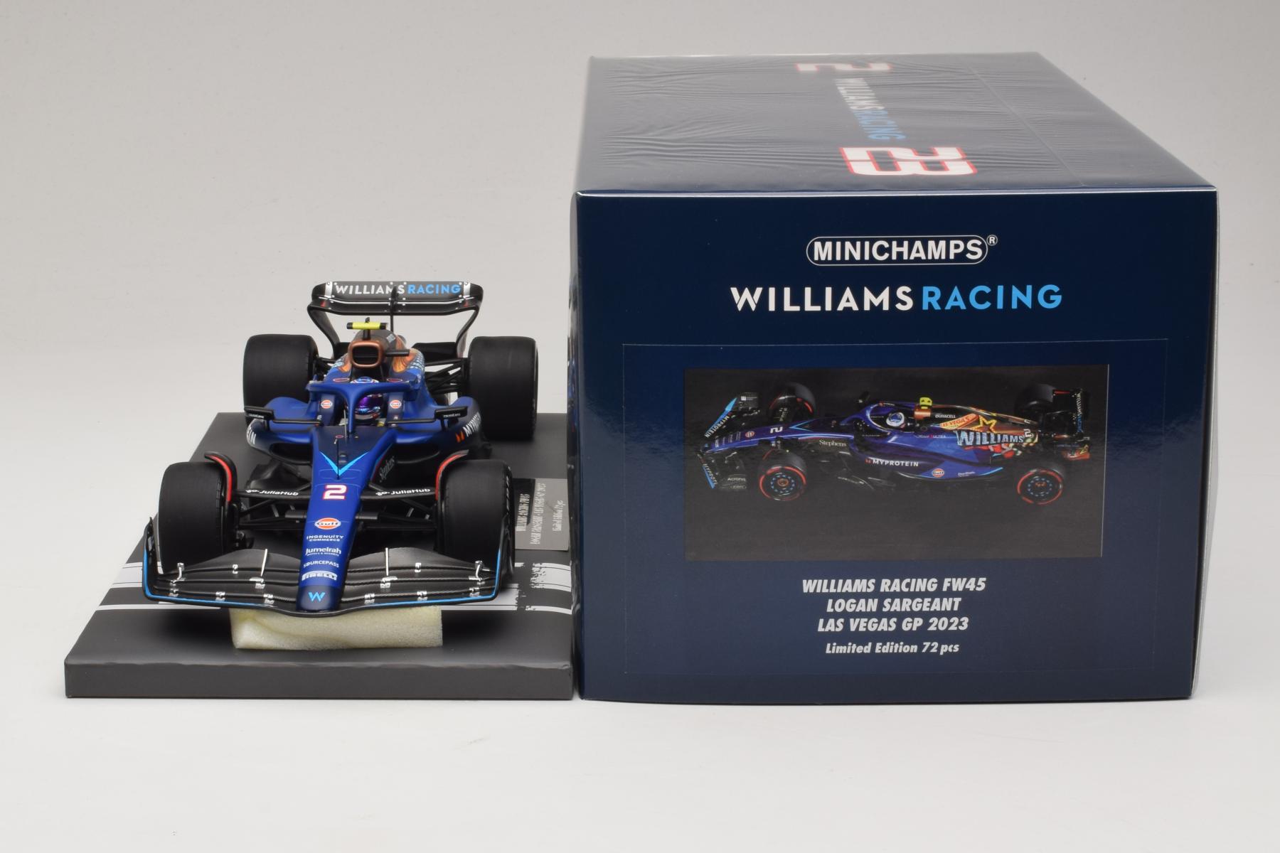 Minichamps Williams FW45 L.Sargeant Las Vegas 1:18