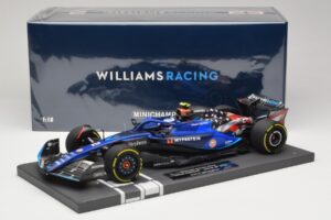 Williams Racing FW45 L. Sargeant United States GP 2023 Minichamps 1:18 117231902 レジン - 画像 6/6