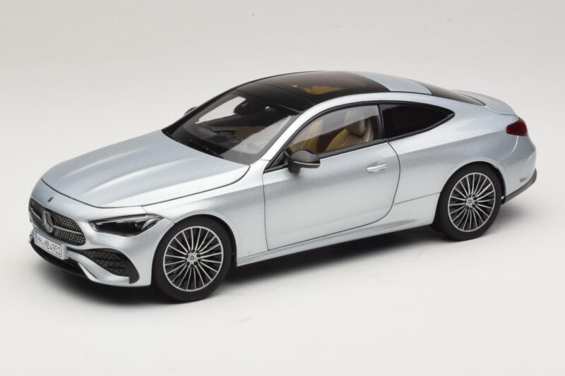 Mercedes CLE C236 クーペ Hightech Silver Norev 1:18 183939 メタル