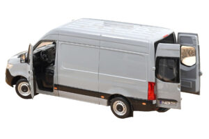 Mercedes Sprinter グレー Norev 1:18 183042 メタル - 画像 3/6