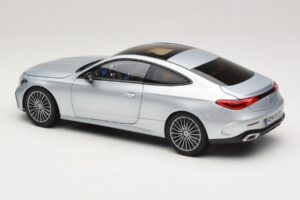 Mercedes CLE C236 クーペ Hightech Silver Norev 1:18 183939 メタル - 画像 7/8