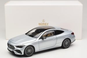 Mercedes CLE C236 クーペ Hightech Silver Norev 1:18 183939 メタル - 画像 8/8