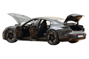 Porsche Taycan Turbo S Slate Grey Neo Norev 1:18 187654 メタル - 画像 2/5