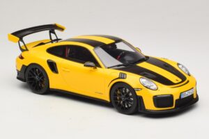 Porsche 911 GT2 RS 991.2 Nurburgring Lap Record イエロー GT Spirit 1:18 GT972 レジン - 画像 4/6