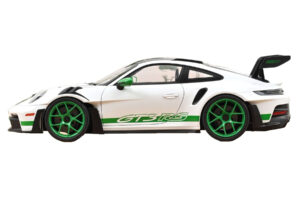 Porsche 911 992 GT3 RS Tribute to Carrera RS ホワイト Python Green Norev 1:12 127535 メタル - 画像 3/4