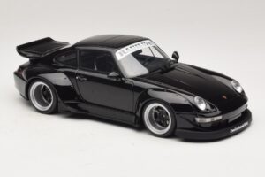 Porsche 911 993 RWB ブラック GT Spirit 1:18 GT587 レジン - 画像 4/6