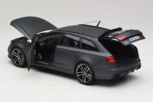 Audi RS6 C7 Avant Daytona Grey Minichamps 1:18 5011216225 メタル - 画像 5/8