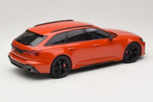 Audi RS6 C8 Avant オレンジ メタリック Minichamps 1:18 155018012 メタル - 画像 2/6