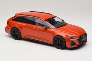 Audi RS6 C8 Avant オレンジ メタリック Minichamps 1:18 155018012 メタル - 画像 4/6
